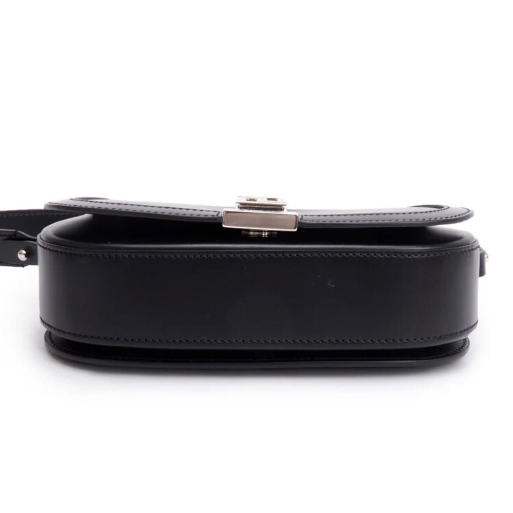 Authentic VERSACE Black Calf Leather Mini Greca Goddess Shoulder Bag - Picture 4 of 11